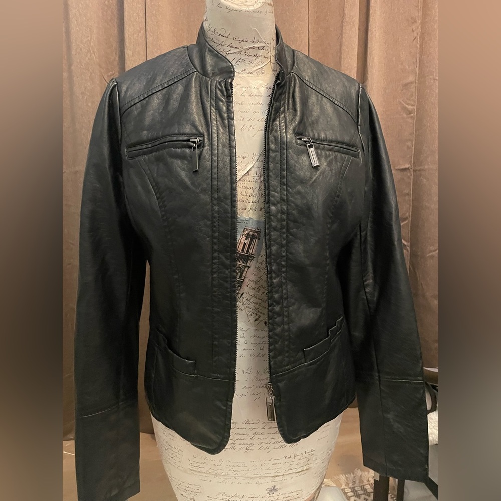 Leather jacket